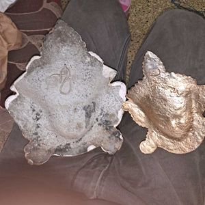 2 Durga metal Face Masks