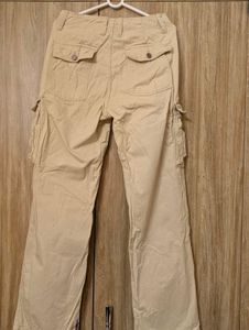 Beige Cargo Pants