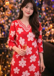 Rose pink Kurta set 💗