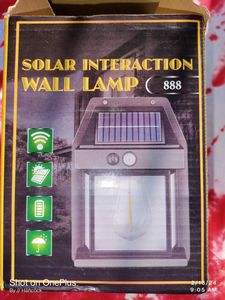 Wall Led Solar Lamp