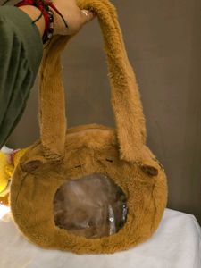 Cute Fuzzy Novelty Handbag