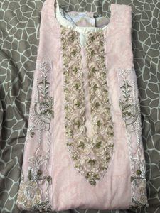 Floral Embroidered pakistani suit set