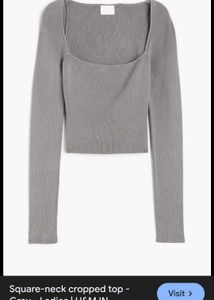 H&M Square Neck Top 🤍