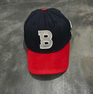 Stylish Navy and Red Baseball Cap