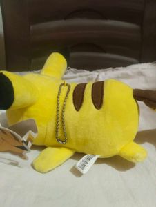 Cute Sleeping Pikachu Plush Toy