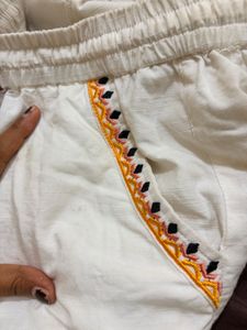 Embroidered Vest and Shorts Set