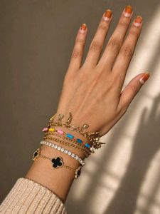 Bracelet and anklet Boho Beaded Charm