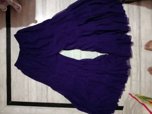 Designer Purple Kurti with Sequins
