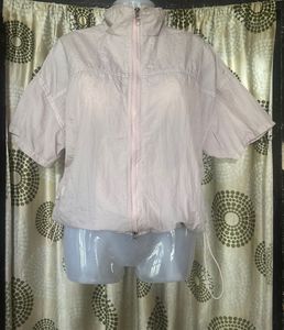 Light Pink Short Sleeve Trekking Jacket