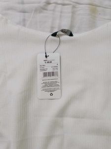 White Textured T-Shirt