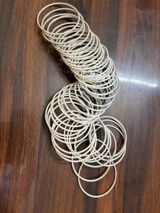 Set of Elegant Metallic Bangles