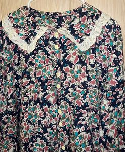 Cashal Coqutte Button up Top