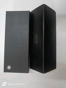 Mont Blanc Eyeglasses Black and Silver Color