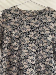 Elegant Lace Overlay Dress