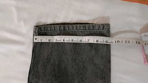 Grey Wash Cargo Jeans