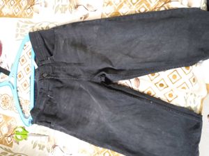 Stylish Black Denim Jeans
