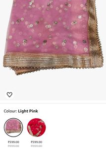 New Duppatta Light Pink