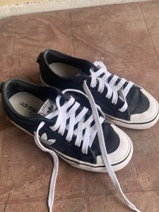 Adidas Black & White Sneakers