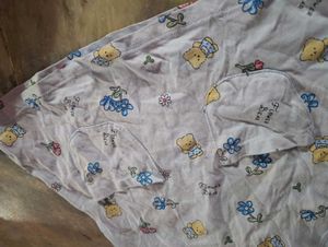 Cute Baby Bear Print Romper