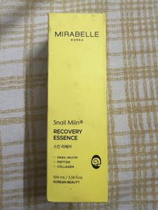 sealed Mirabelle Snail Mucin Recovery Essenc