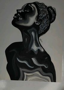 Monochrome Woman Art