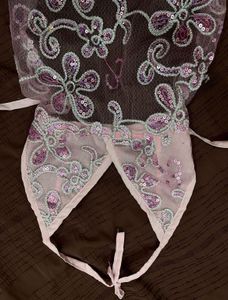 Sparkling Floral y2k  Halter Top
