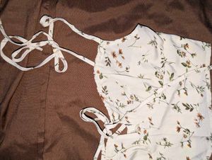 Floral Tie-Strap Crop Top