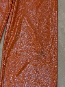y2k Orange Wide-Leg Pants