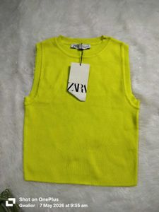 Zara Ribbed Tank Top