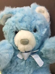 Blue Plush Teddy Bear