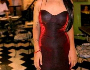 Brand New (Savana Dual Shade)RedShimmer Mini Dress