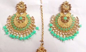 Earings With Mangtika
