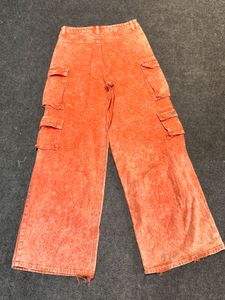 Unisex Streetwear Cargoes| Fashion Nova |Acid Wash