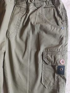 Boys' Khaki Cargo Pants