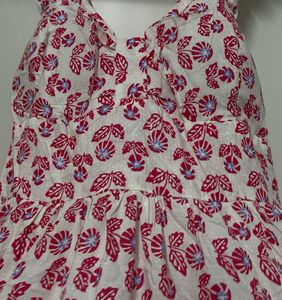 Beautiful Floral Print Gown