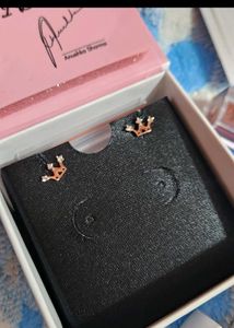 Cute Crown Stud Earrings