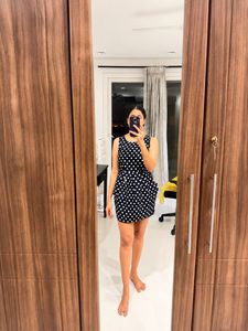 Cute Polka Dot Mini Dress