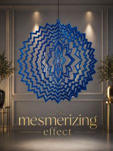 Mesmerizing Blue Mandala Spinner