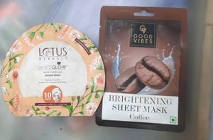 Lotus And Goodvibes Sheet Mask Combo