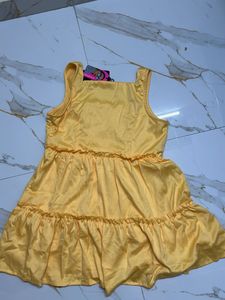 Butter Yellow Dress