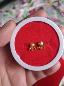 Gold Stud Earrings