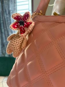 Crochet Demogorgon Flower Keychain