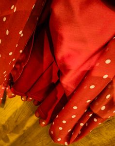 Chic Polka Dot Ruffle Dress