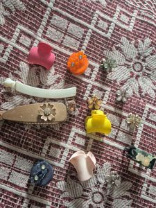 Assorted Hair Clips and Barrettes