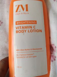 Zayn &amp; Myza Brightening Body Lotion