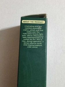 Conscious Chemist Acne Spot Corrector Gel