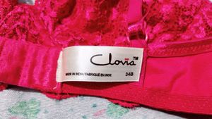 Clovia Brand New Hot Pink Stylish Bra.