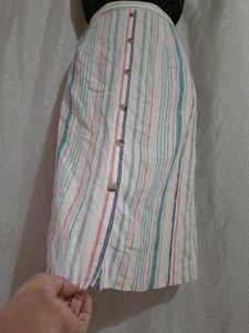 Set Of Mango Top &amp; High Waist Skirt