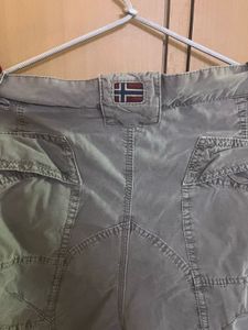 Oversize Cargo Grey Color Waist 44”