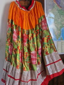 Vibrant Tiered Ethnic Skirt Savana Vibe